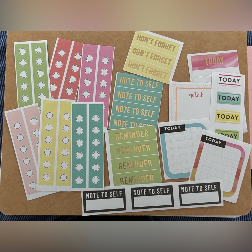 DESTASH: Planner Stickers #1